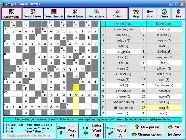 Amigos Spanish Puzzles 3.2