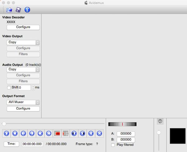 Avidemux mac版 2.6.14 www.qinpinchang.com