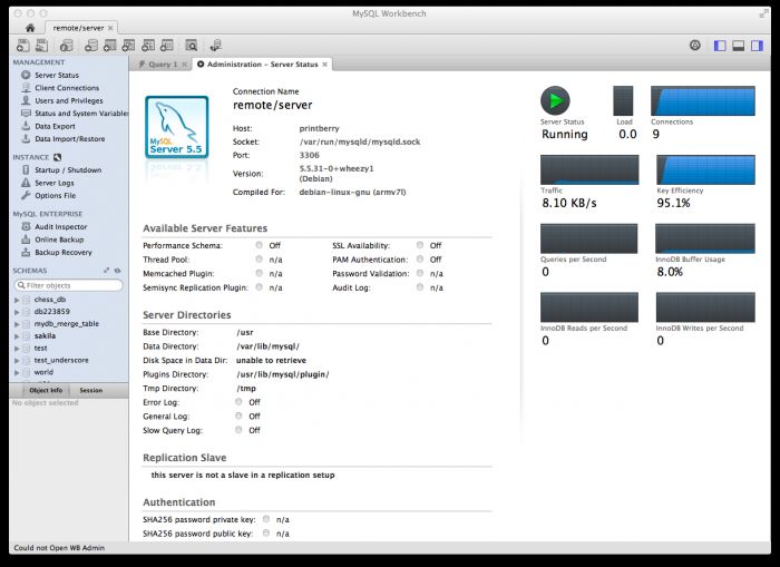 MySQL Workbench For Mac 6.1.7