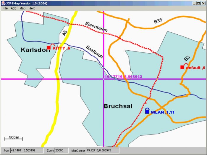 JGPSMap 1.10