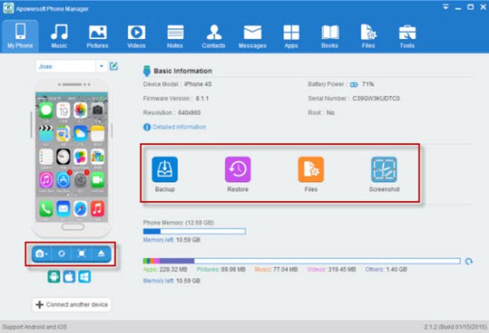 PhoneManager 1.2.0