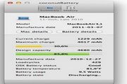 coconutBattery For Mac 3.2