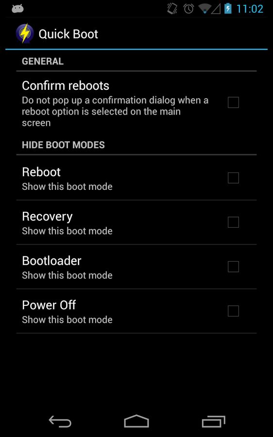 QuickBoot 1.1.0