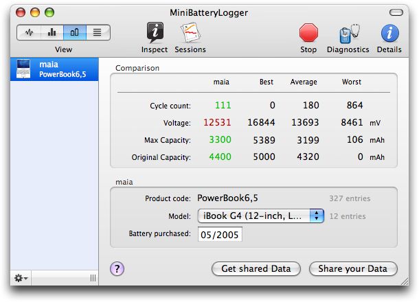 MiniBatteryLogger 1.8.5