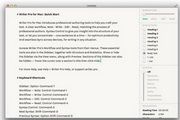 Writer Pro For Mac 1.0