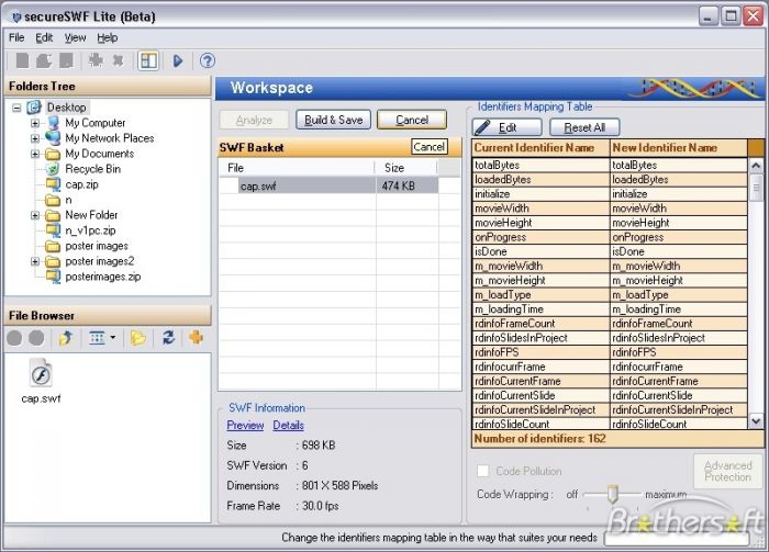 secureSWF 4.0 Build 3820