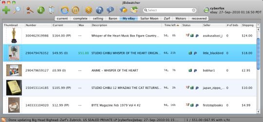 jBidWatcher 2.5.6 For Mac