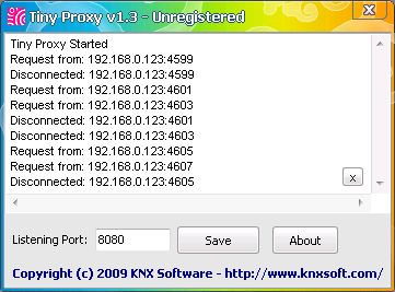Tinyproxy 1.8.0