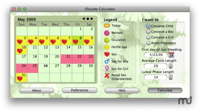 iOvulate Calculator 1.1.3