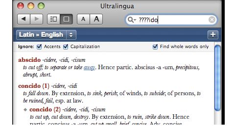 Ultralingua Latin-English Dictionary 7.1.4