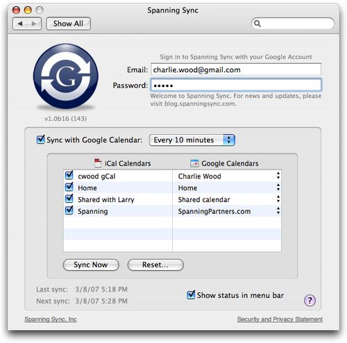 Spanning Sync 3.2 Build 443