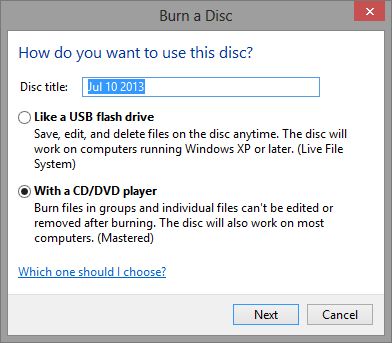 BurnToDisc 2.0.3