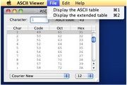 ASCII Viewer For Mac 7.0