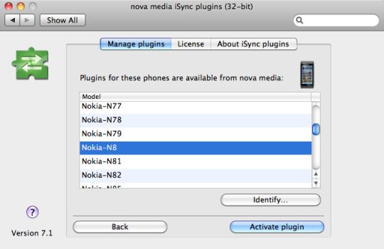 iSync Phone Plugins 7.1.2