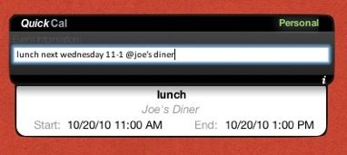 QuickCal Widget 1.7