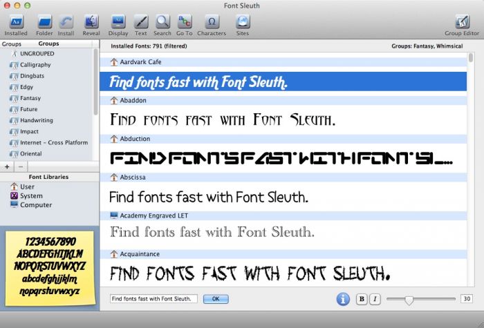 Font Sleuth 2.0.6