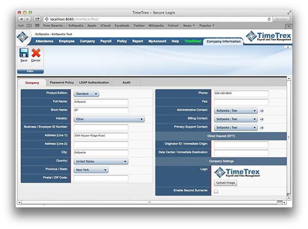TimeTrex For Mac 7.4.8
