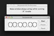 StopwatchX For Mac 1.2