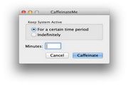 CaffeinateMe For Mac 1.2