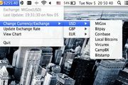 Bitcoin Taskbar For Mac 1.0