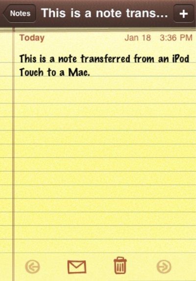 iPod Notes 2.0 Build 042