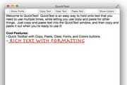 QuickText For Mac 2.0b3