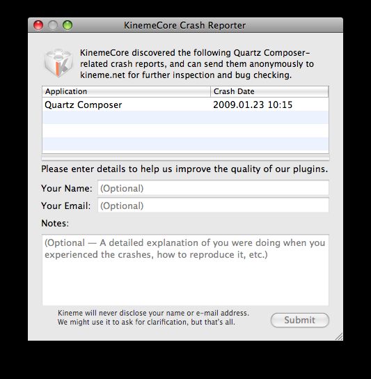 KinemeCore 0.5.2