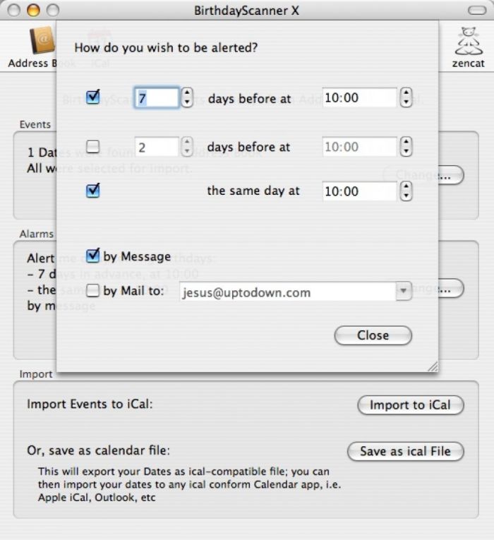 BirthdayScanner X 2.4.3