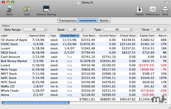 FolioCalc 1.1.4