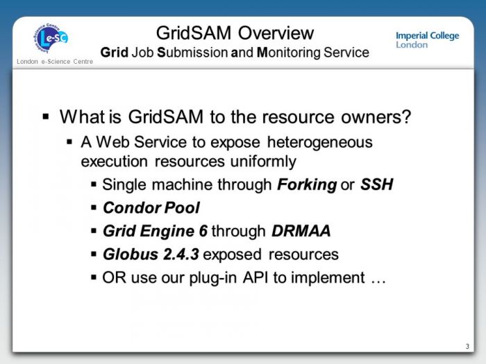 GridSAM 2.1.10