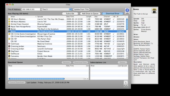 iTiVo 1.7.6