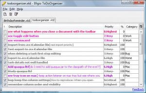 Efigio ToDo Organizer 1.3.2