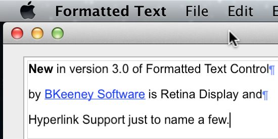 Formatted Text Control 2.0
