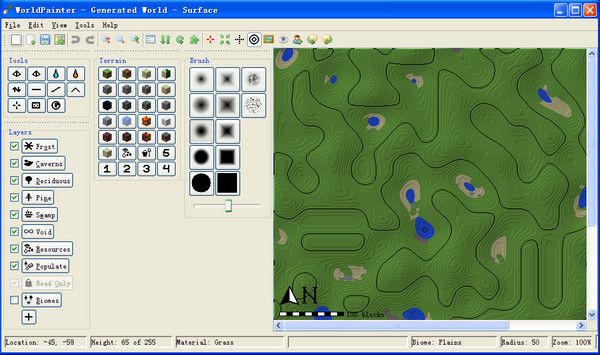 我的世界地图查看器WorldPainter 官方版 www.qinpinchang.com