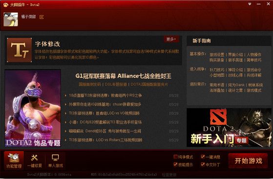 Dota2大脚 1.0.1.6 官方版 www.qinpinchang.com