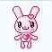 像素兔子表情 213P