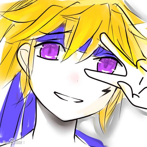 剪刀手表情 绿色版