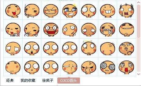 COCO圆头表情包 免费版 www.qinpinchang.com