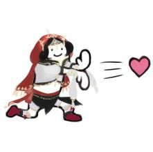 发射爱心gif小人表情包 22p www.qinpinchang.com