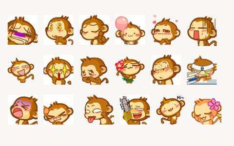 嘻哈猴表情包 免费版 www.qinpinchang.com