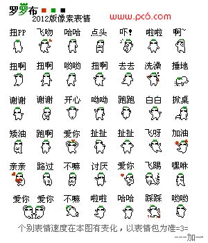 罗罗布表情包 像素版 www.qinpinchang.com