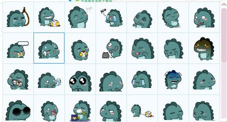 小怪兽表情包 免费版 www.qinpinchang.com