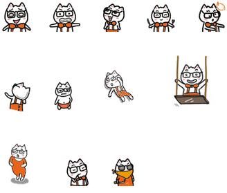 臭臭猫表情包 94P www.qinpinchang.com