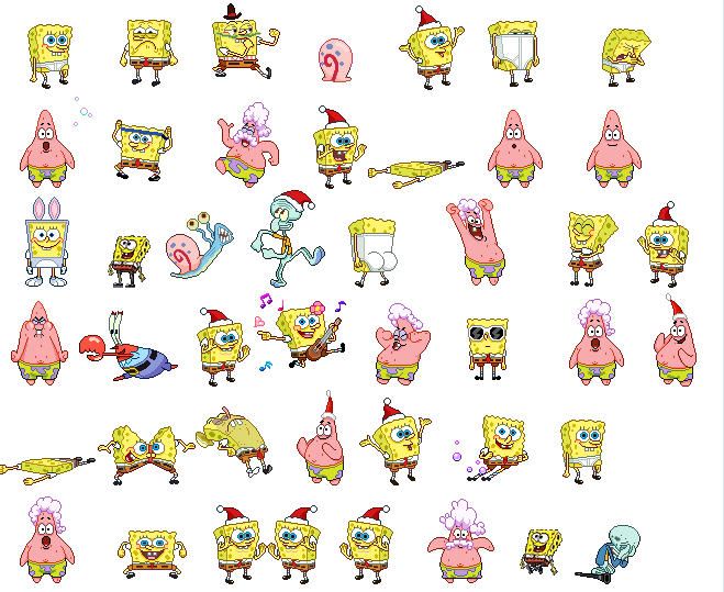 海绵宝宝表情包 动态最新版 www.qinpinchang.com