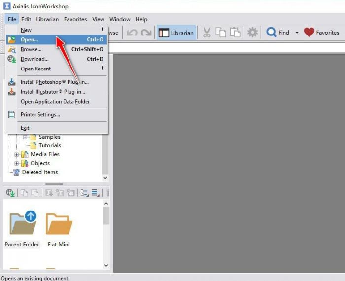 Axialis IconWorkshop怎么设置图标不透明度？ www.qinpinchang.com