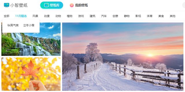 小智桌面的壁纸有哪些？ www.qinpinchang.com