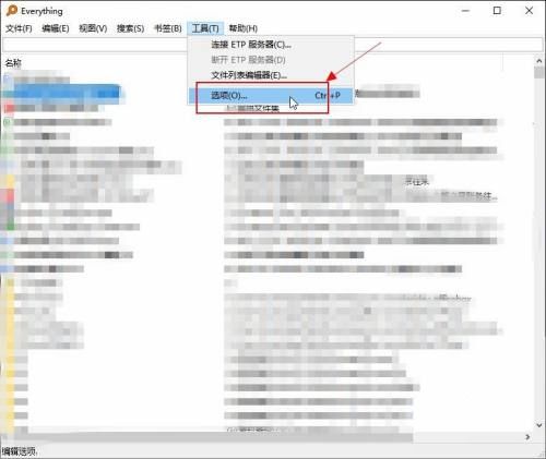 Everything怎么清理搜索历史-Everything清理搜索历史的方法 www.qinpinchang.com