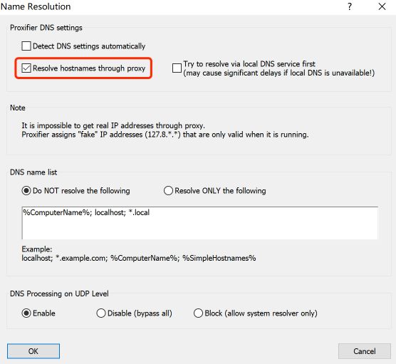 Proxifier怎么设置域名解析? www.qinpinchang.com
