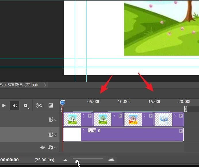ps2021如何放大时间轴-ps2021放大时间轴的方法 www.qinpinchang.com
