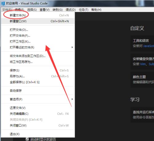 VScode怎么新建文件-VScode新建文件的方法 www.qinpinchang.com